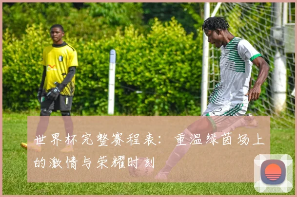 世界杯完整赛程表：重温绿茵场上的激情与荣耀时刻