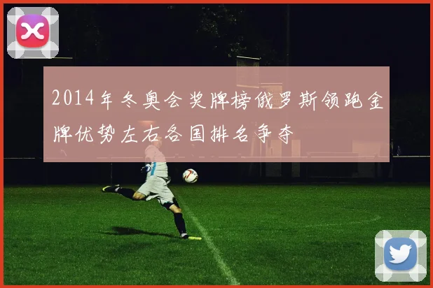 2014年冬奥会奖牌榜俄罗斯领跑金牌优势左右各国排名争夺