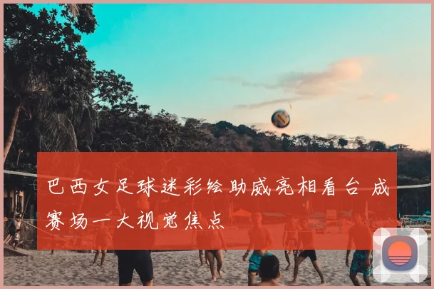 巴西女足球迷彩绘助威亮相看台 成赛场一大视觉焦点